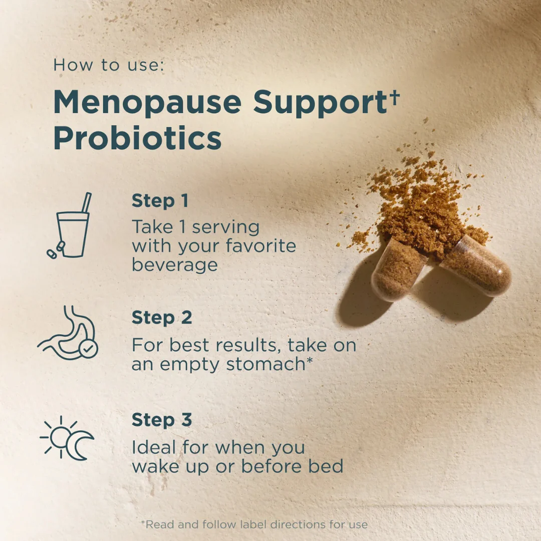 Regenerative Organic Certified® Menopause Support Probiotics 50B - Capsules - Image 4