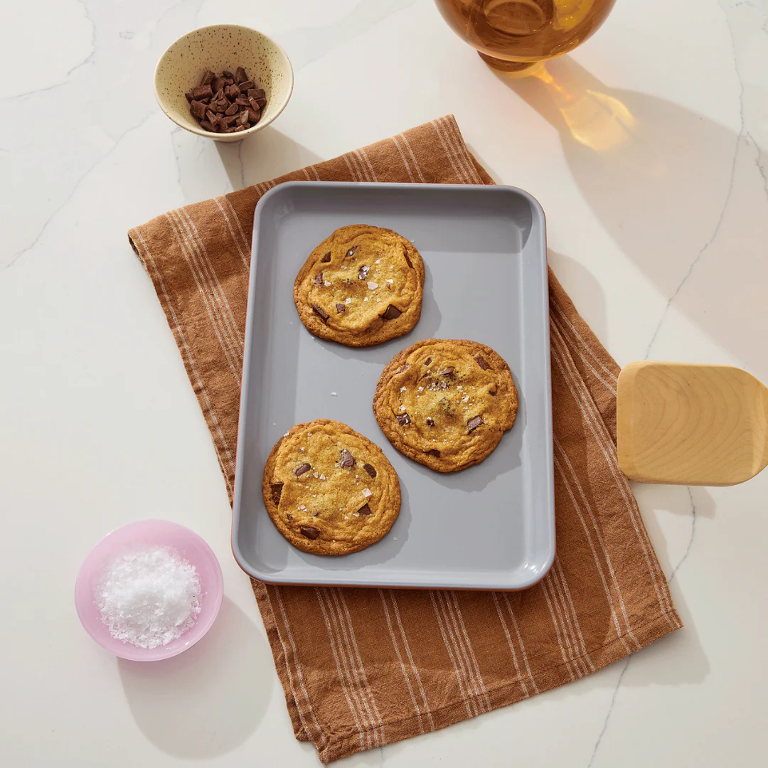 Non-Stick Ceramic Baking Sheet Sage - Image 2