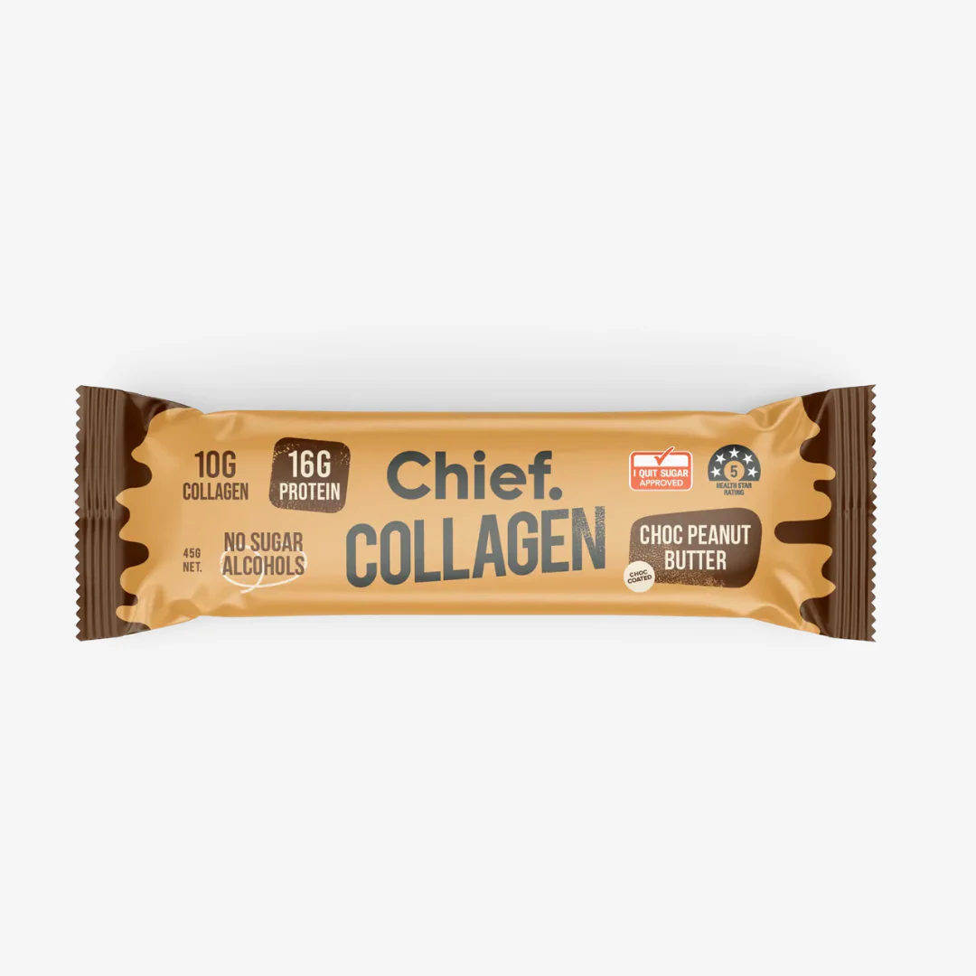 Collagen Protein Bar - Chocolate Peanut Butter - Image 3