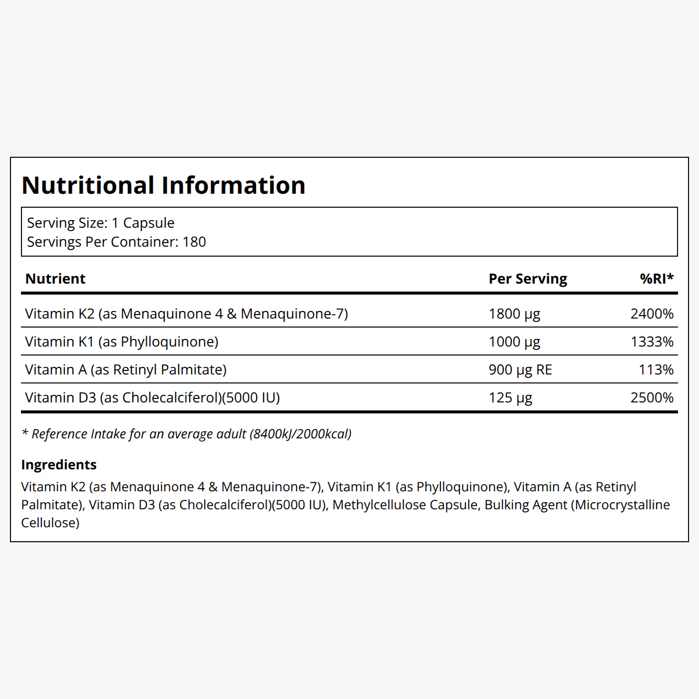 ADK Vitamins - Image 2