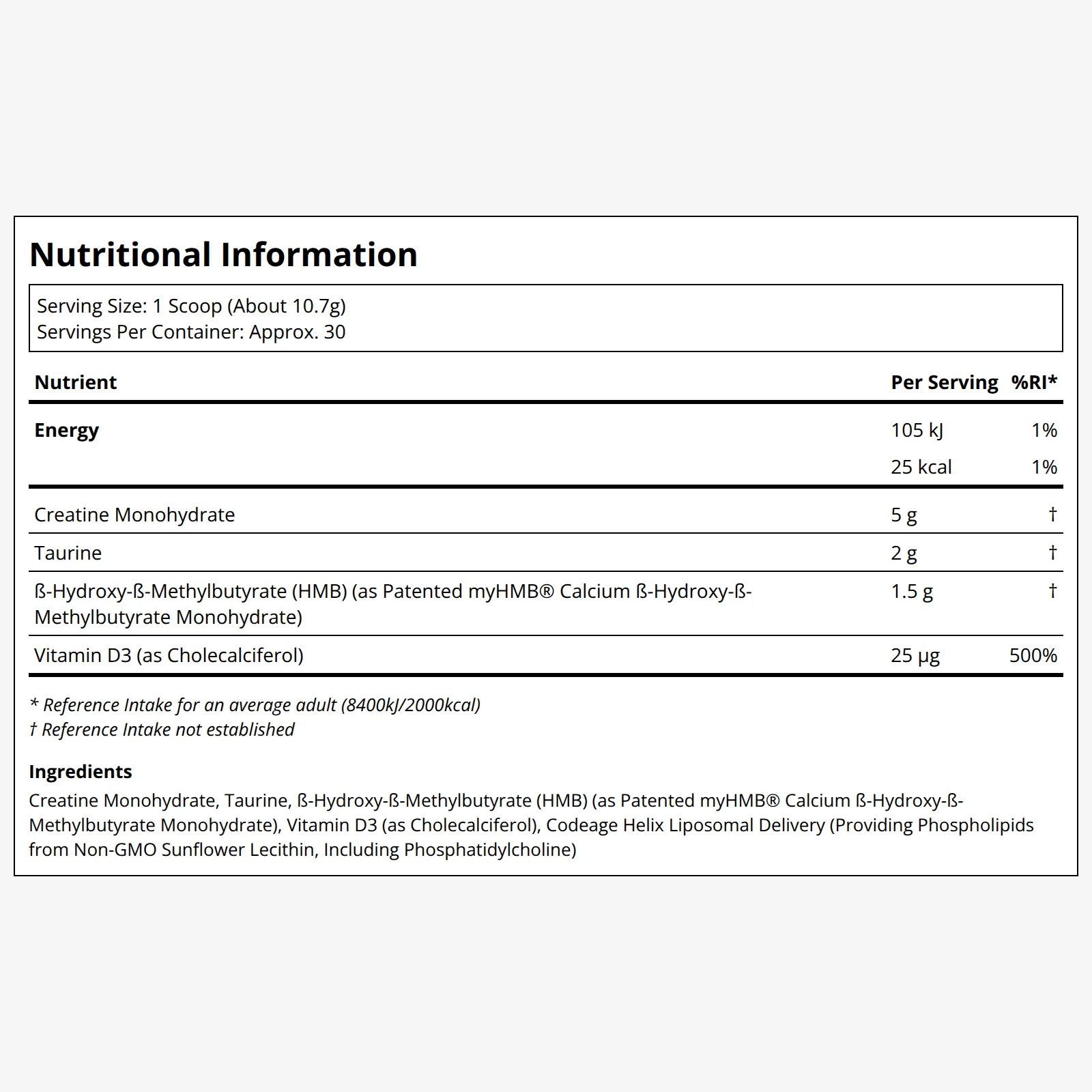 Creatine HMB+ - Image 2