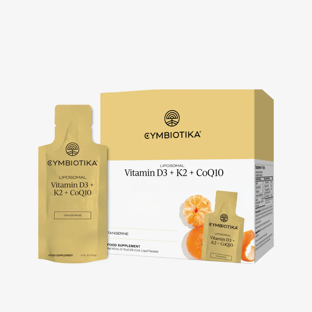Liposomal Vitamin D3 + K2 + CoQ10