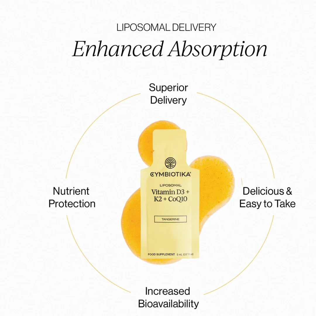 Liposomal Vitamin D3 + K2 + CoQ10 - Image 2