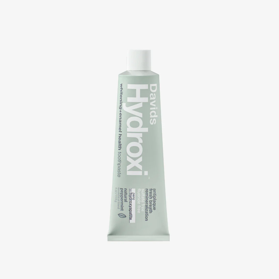 Davids Enamel Health + Whitening w/nano-hypdroxyapatite Toothpaste - Peppermint - Image 2