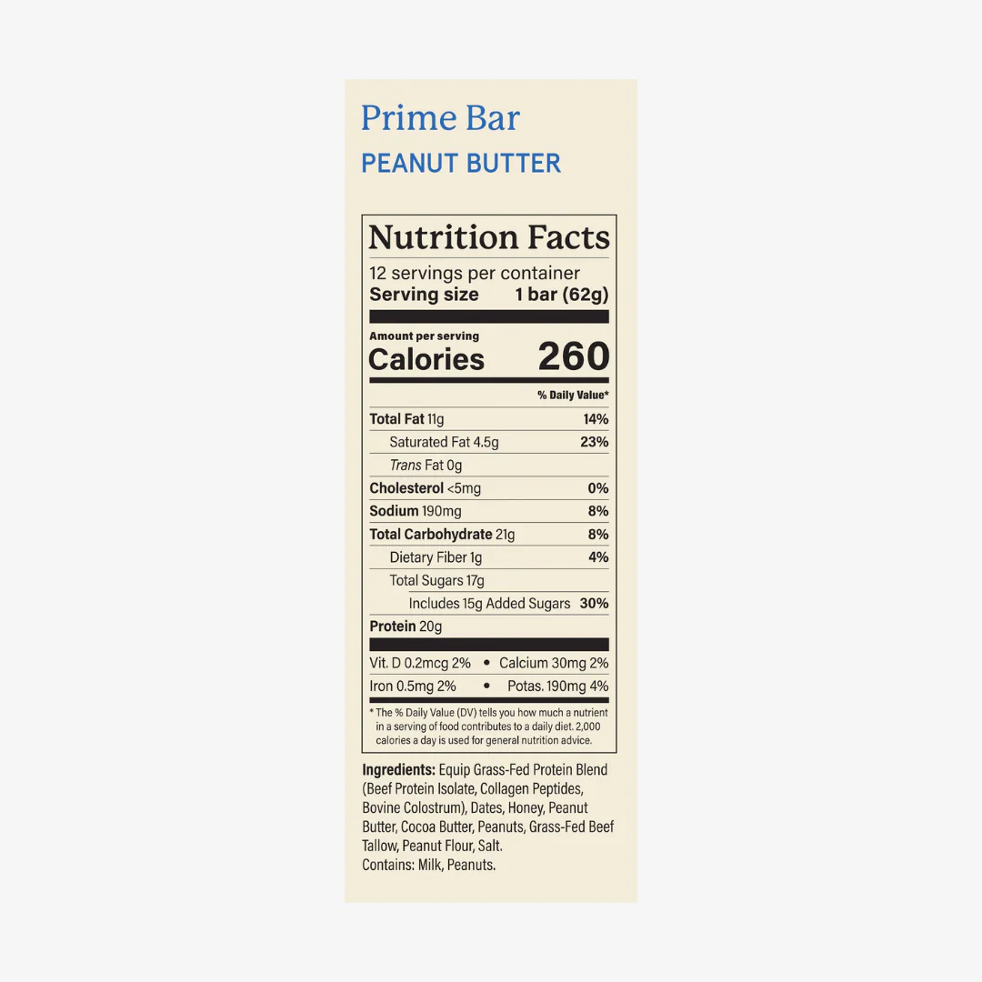 Prime Bar Peanut Butter - Image 2