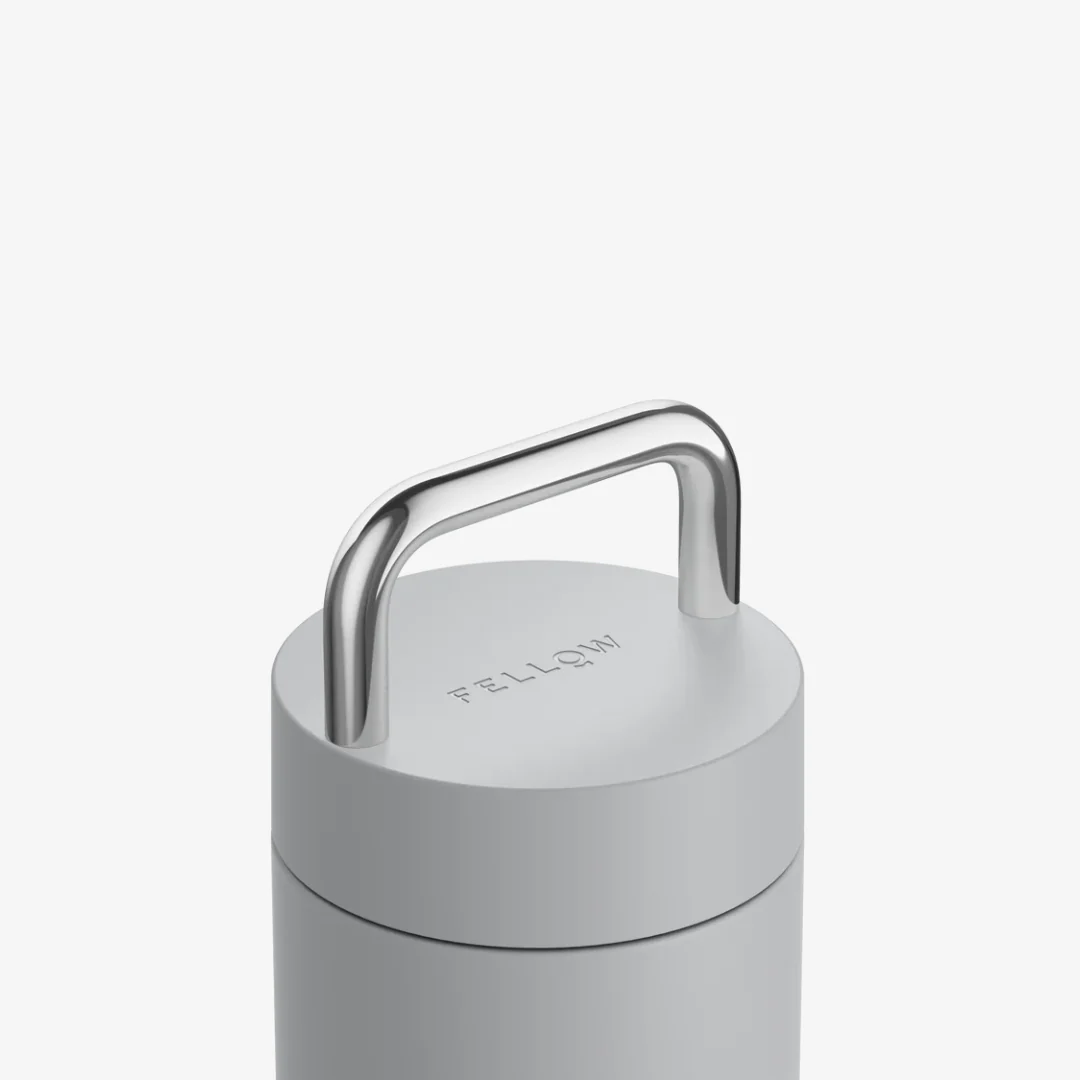 Carter Carry Water Bottle - Matte Grey - Image 2