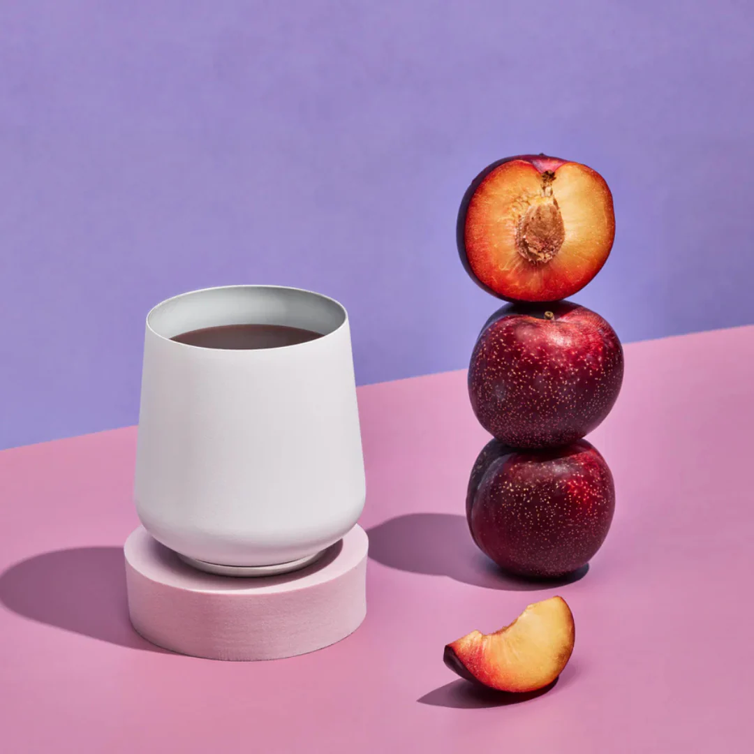 Ruby Wine Tumbler - Matte White - Image 4