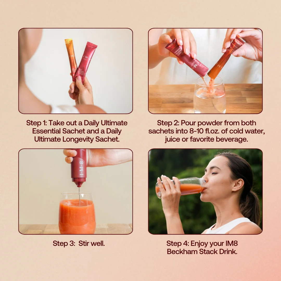 The Beckham Stack: Essentials + Longevity Set - Lemon + Orange Flavour - Image 7