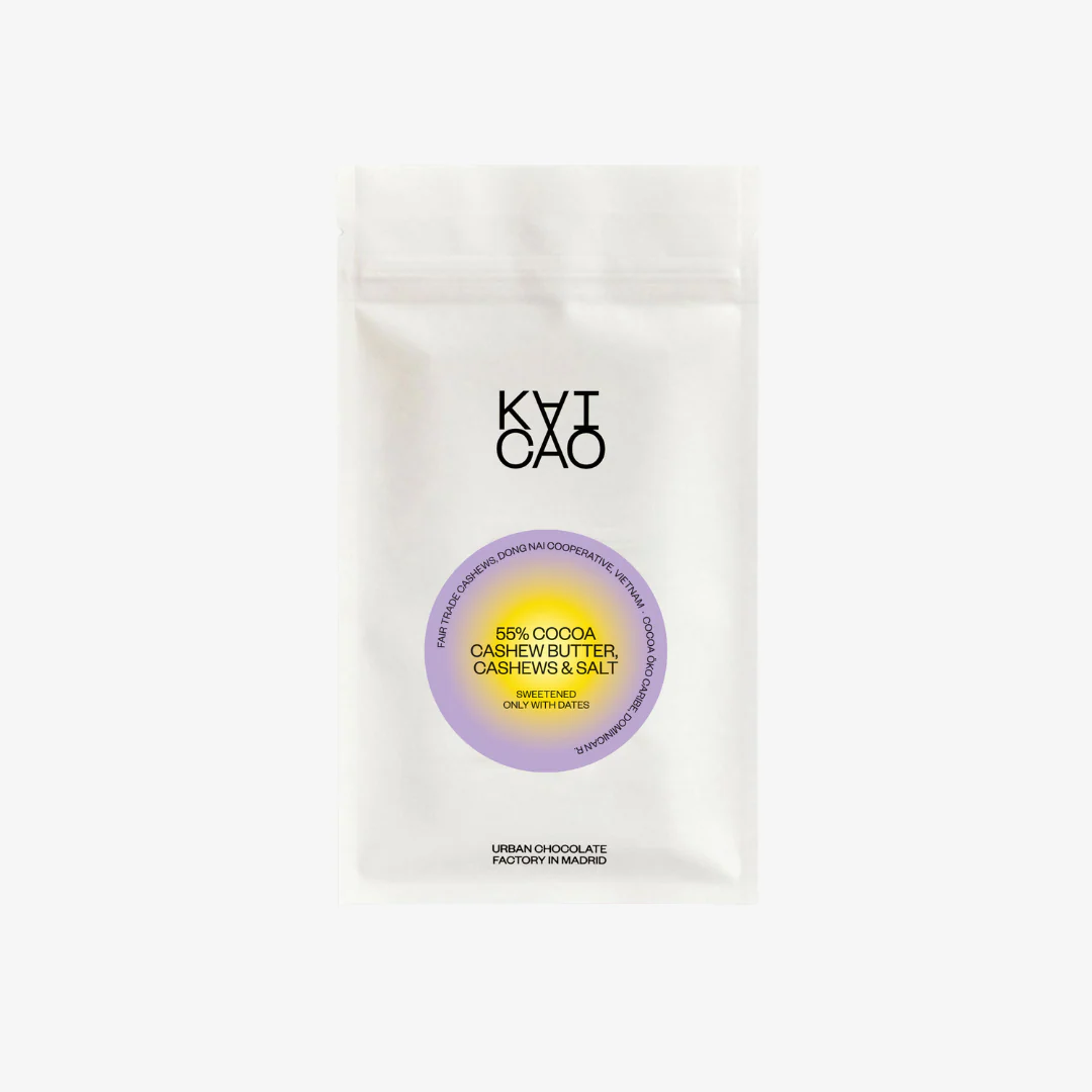 55% Dark Vegan Cashew Milk, With Roasted Cashews And Salt -  Semuliki Forest, Uganda