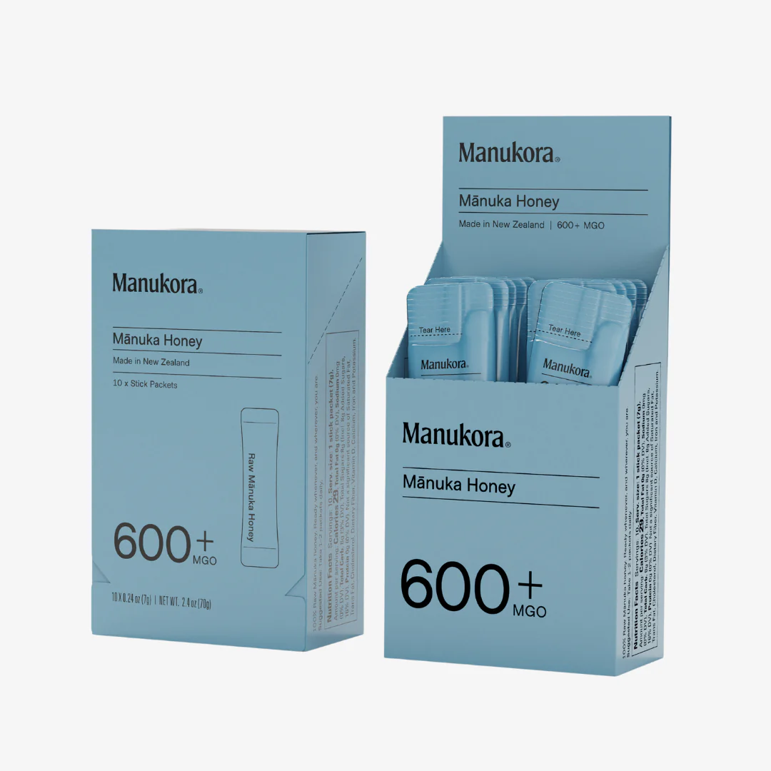Monofloral MGO 600+ Manuka Honey Sticks