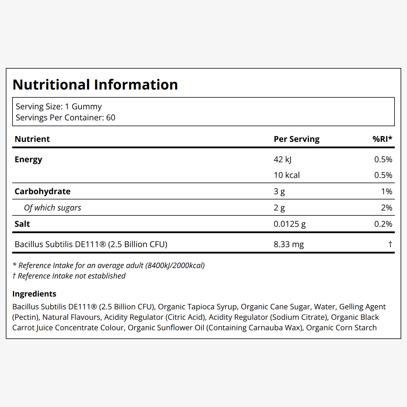 Kids Probiotic Gummies - Strawberry - Image 2