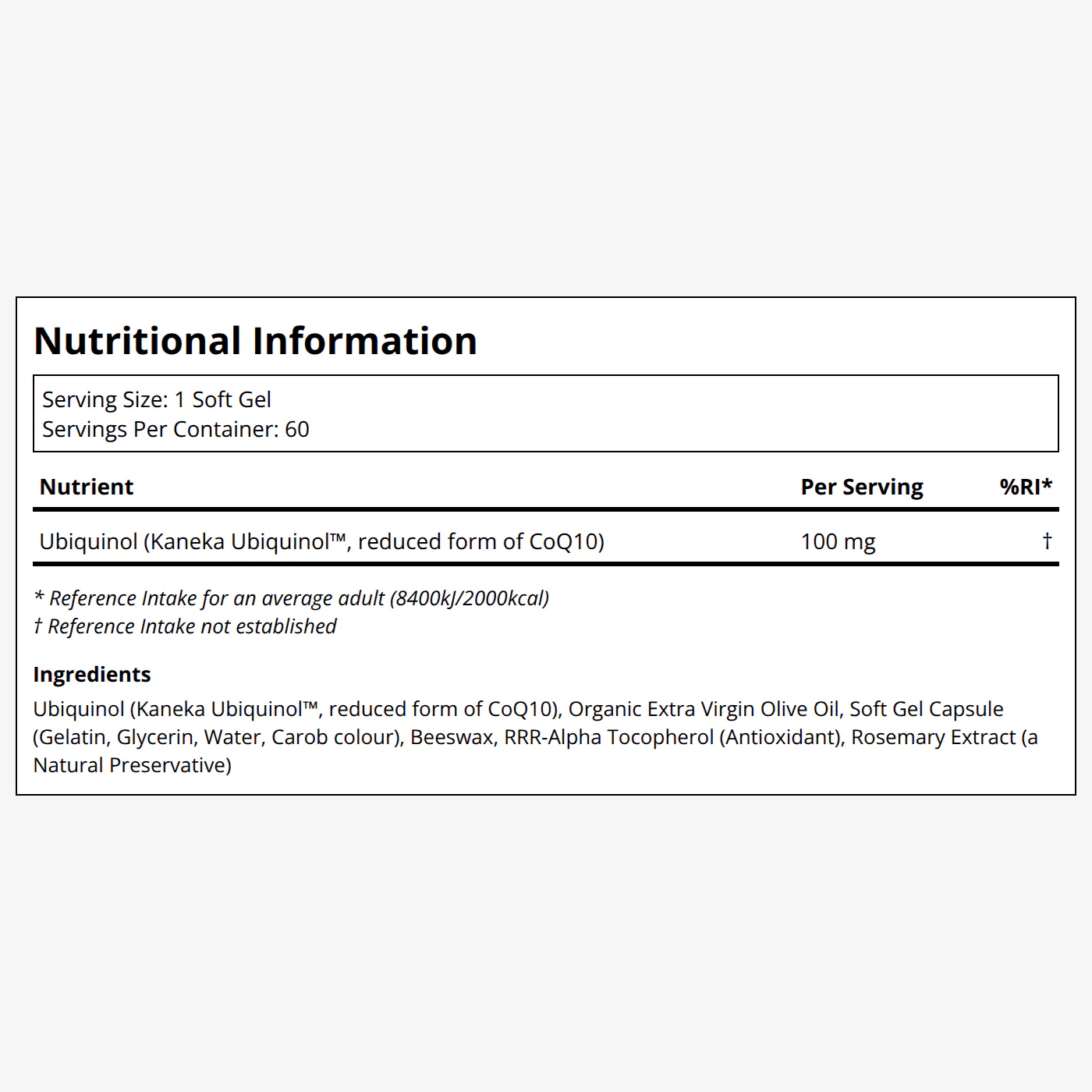 CoQ10 Ubiquinol - Image 2