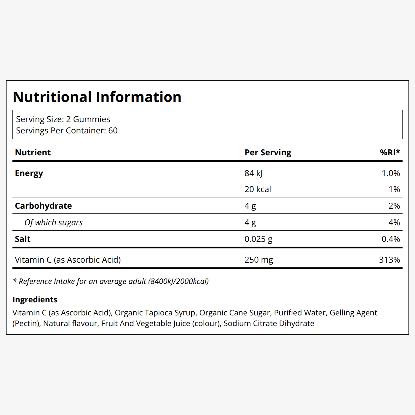 Vitamin C Gummies Sport - Image 2