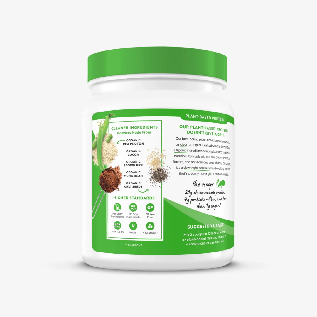 Organic Protein Powder - Chocolate - Image 3