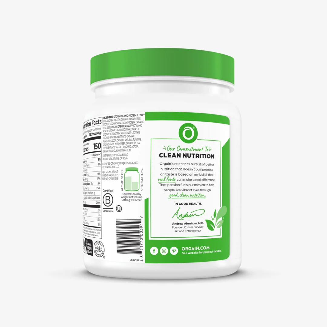 Organic Protein Powder - Chocolate - Image 4