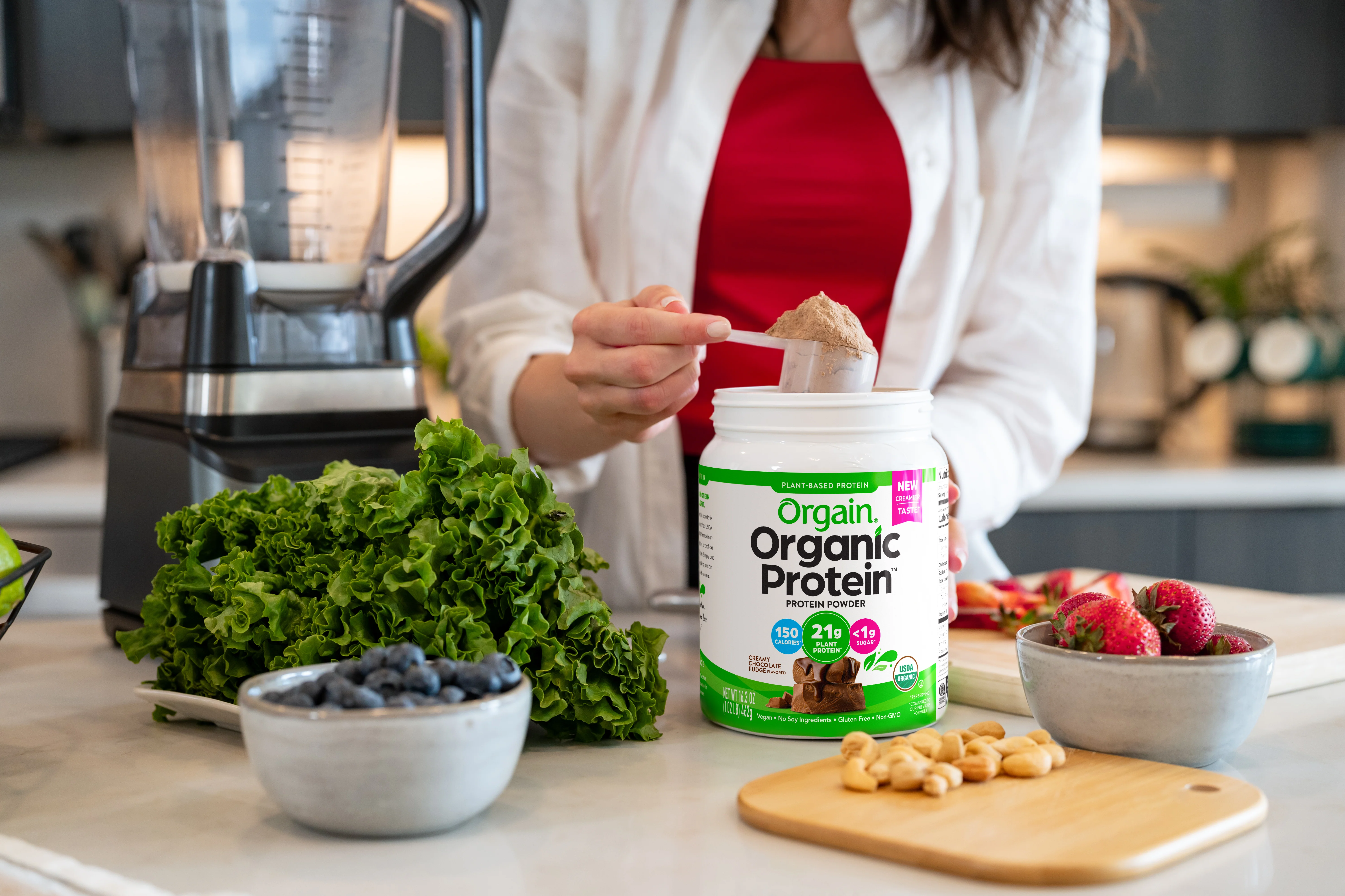 Organic Protein Powder - Chocolate - Image 6