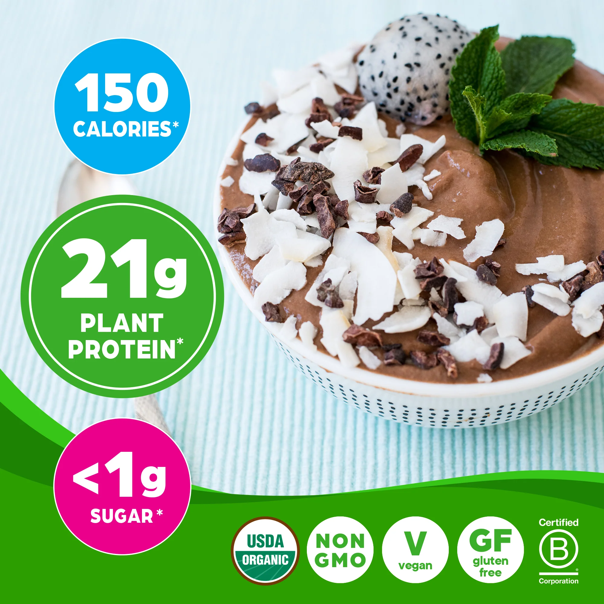 Organic Protein Powder - Chocolate - Image 9