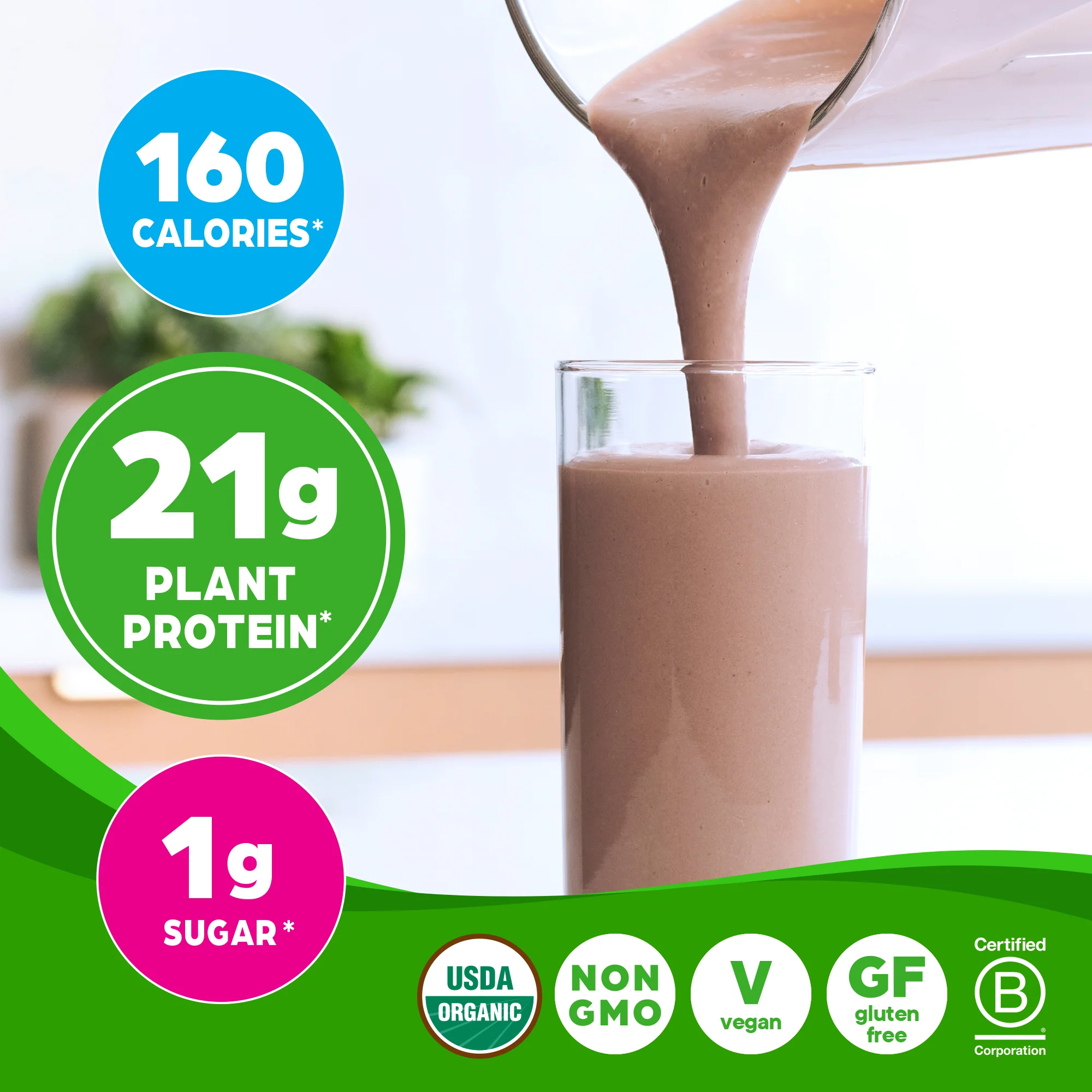 Organic Protein Powder - Chocolate Peanut Butter - Image 6