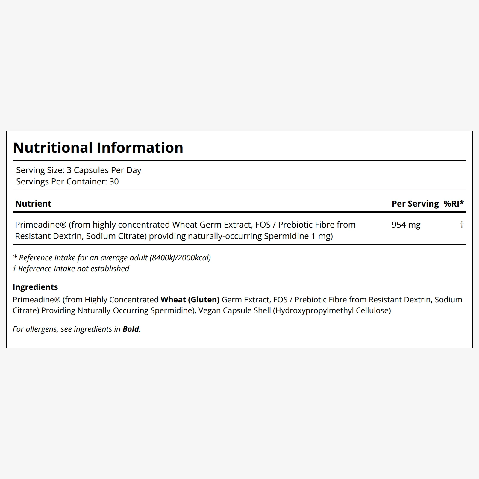 Primeadine® Original Spermidine - Image 2
