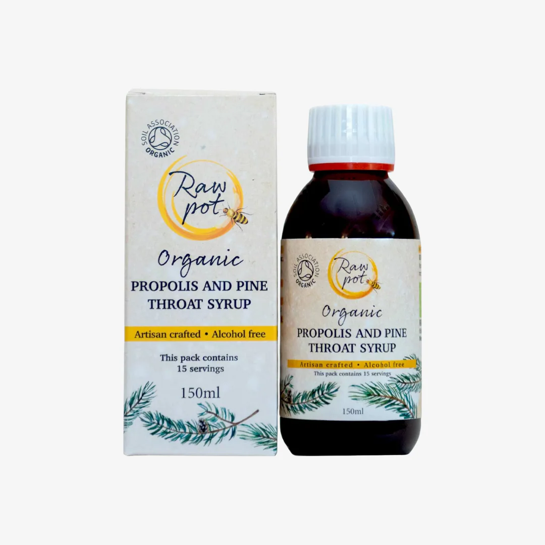 Organic Propolis and Pine Throat Syrup