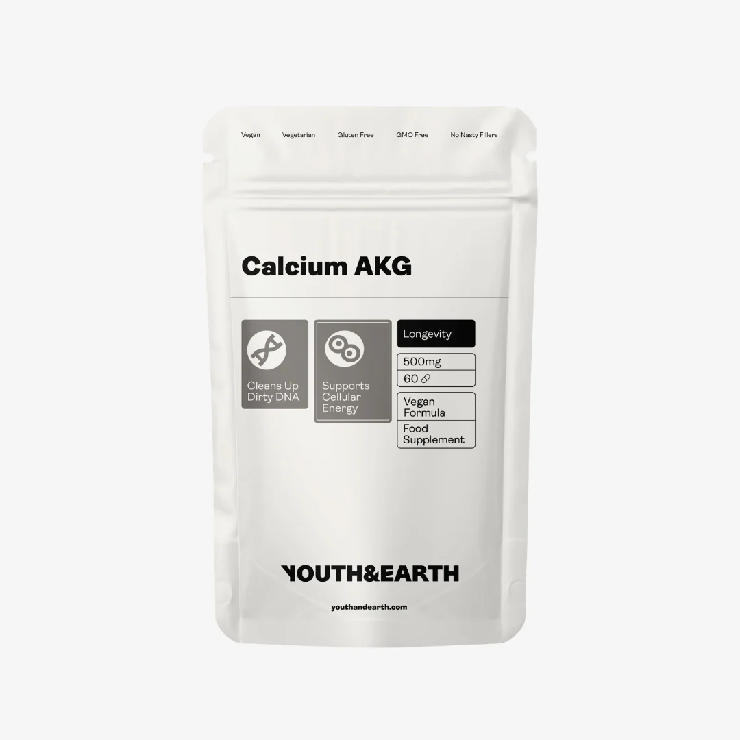Calcium Alpha Keto-Glutarate (AKG) 500mg Capsules